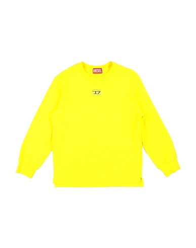 DIESEL Sweatshirt Yellow 100% Cotton