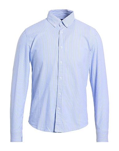 LANDEK® PARK Striped shirt Light blue 100% Cotton