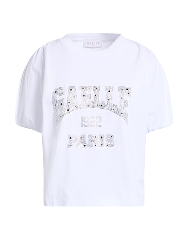 GAëLLE Paris T-Shirt Weiß 100% Baumwolle