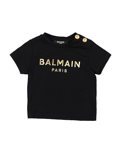BALMAIN T-shirt Black 100% Cotton