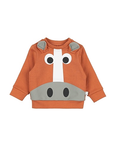 STELLA McCARTNEY KIDS Sweatshirt Brown 100% Cotton