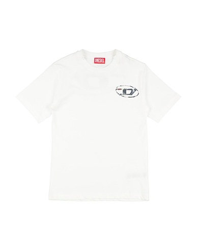 DIESEL T-shirt White 100% Cotton