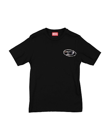 DIESEL T-shirt Black 100% Cotton
