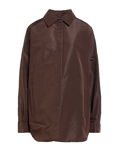 VALENTINO GARAVANI Silk shirts & blouses Chocolate brown 100% Silk