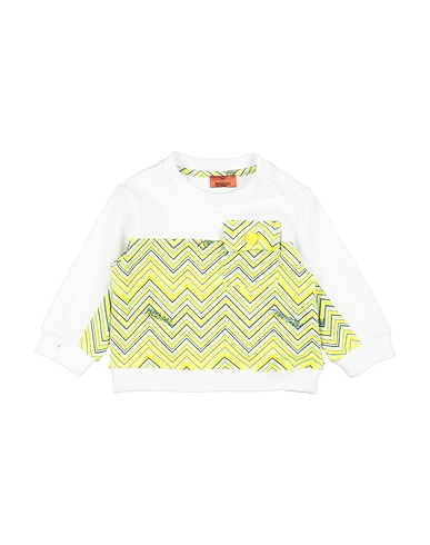MISSONI KIDS Sweatshirt Lime green 100% Cotton