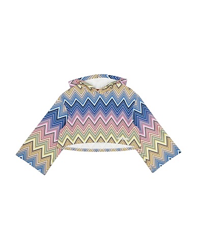 MISSONI KIDS Hooded track jacket 100% Cotton