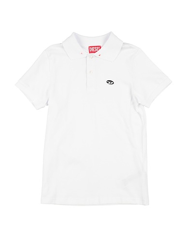 DIESEL Polo shirt White 100% Cotton