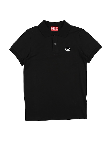 DIESEL Polo Noir 100% Coton