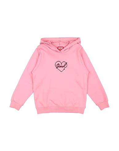 DIESEL Sweatshirt Pink 100% Cotton, Elastane