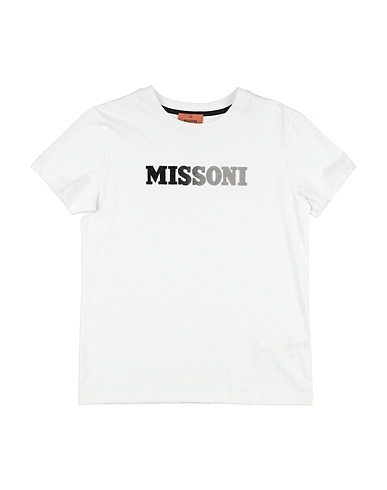 MISSONI KIDS T-shirt Bianco 100% Cotone