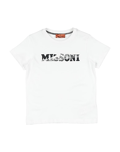MISSONI KIDS T-shirt White 100% Cotton