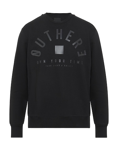 OUTHERE Sweatshirt Black 100% Cotton