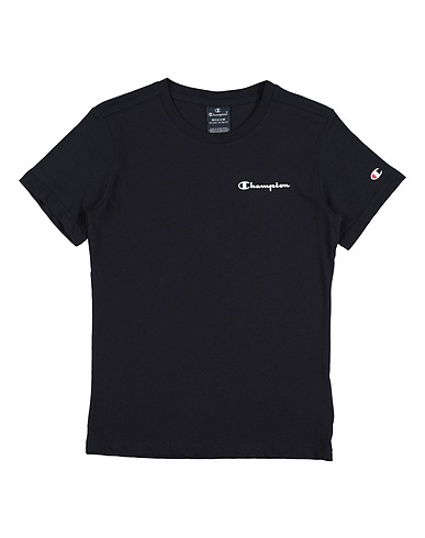 CHAMPION T-shirt Blu notte 100% Cotone