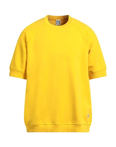 MOLO ELEVEN Felpa Giallo 100% Cotone