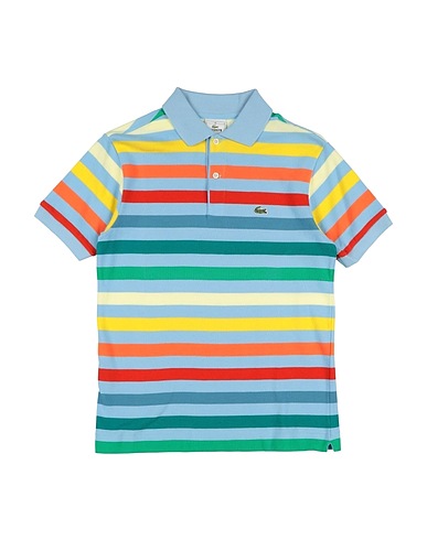 LACOSTE Poloshirt Himmelblau 100% Baumwolle