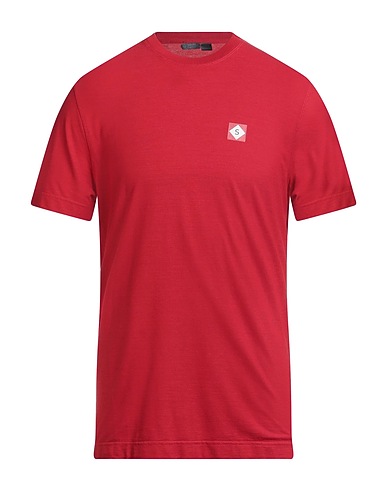 ZANONE Basic T-shirt Brick 100% Cotton