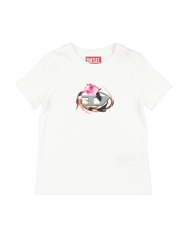 DIESEL T-shirt White 100% Cotton