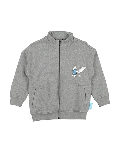 EMPORIO ARMANI Sudadera X THE SMURFS Gris 100% Algodón, Elastán