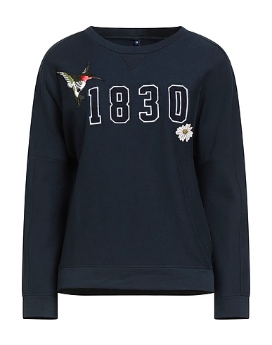 WOOLRICH Sweatshirt Nachtblau 97% Baumwolle, 3% Elastan