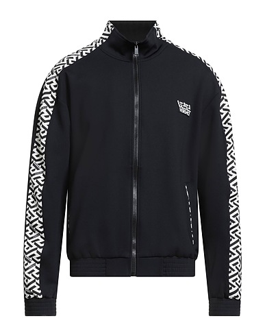 VERSACE Sweatshirt Black 89% Polyamide, 11% Elastane