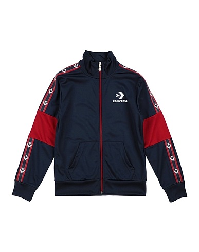 CONVERSE Sweatshirt Midnight blue 100% Polyester