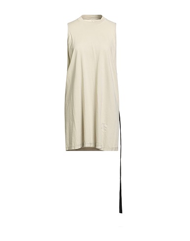 DRKSHDW by RICK OWENS Basic T-shirt Sand 100% Cotton