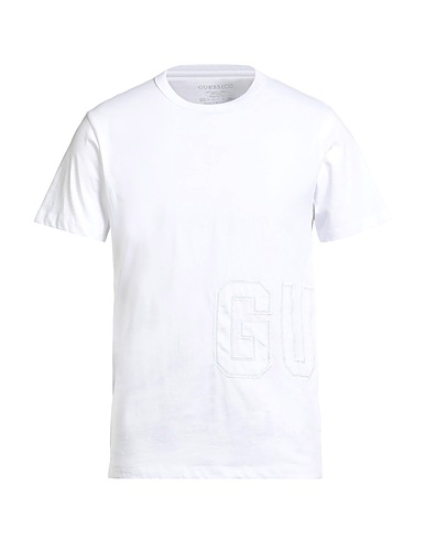 GUESS T-shirt White 100% Organic cotton