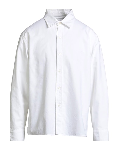 EDWIN Solid color shirt Ivory 100% Cotton