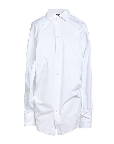 BALENCIAGA Solid colour shirts & blouses White 100% Cotton