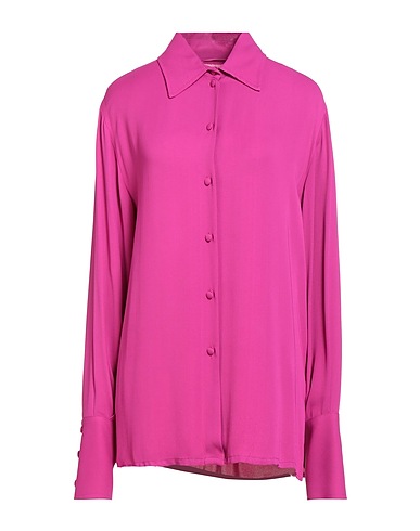 PINK MEMORIES Camicie e bluse tinta unita Magenta 100% Viscosa