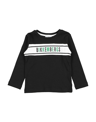 BIKKEMBERGS T-shirt Black 100% Cotton