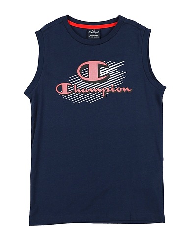CHAMPION Canotta Blu navy 100% Cotone