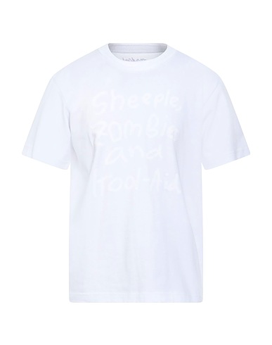 SACAI T-shirt X MADSAKI White 100% Cotton