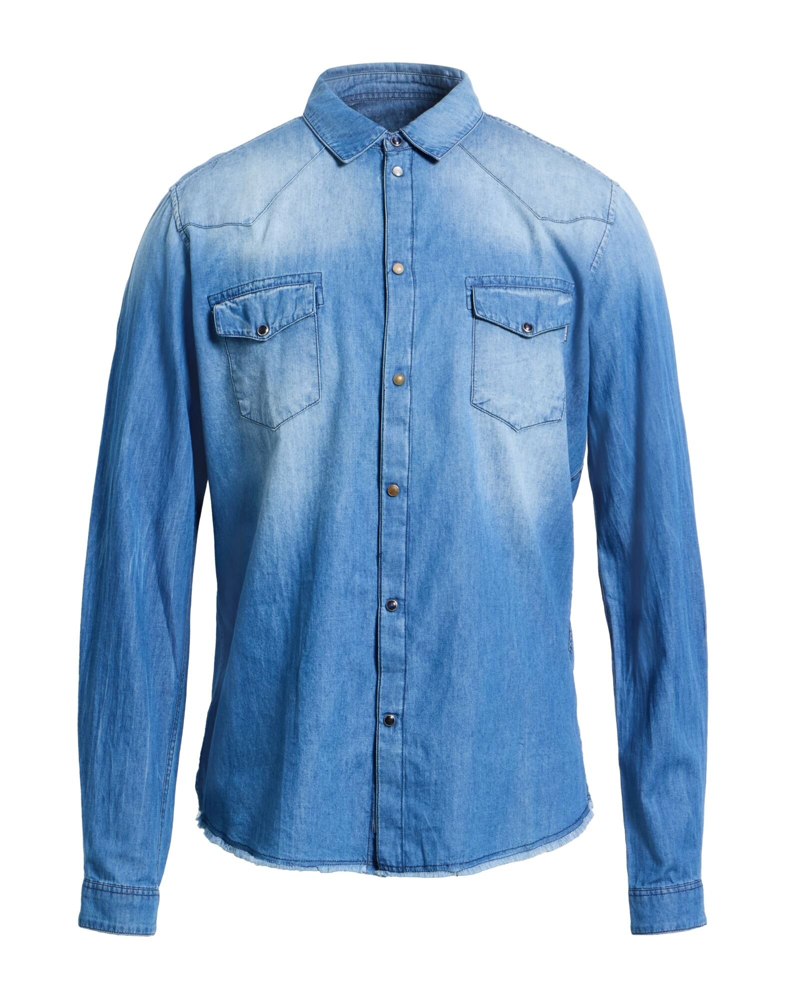 DANIELE ALESSANDRINI HOMME - Denim shirts