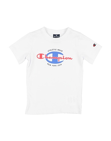 CHAMPION T-shirt White 100% Cotton