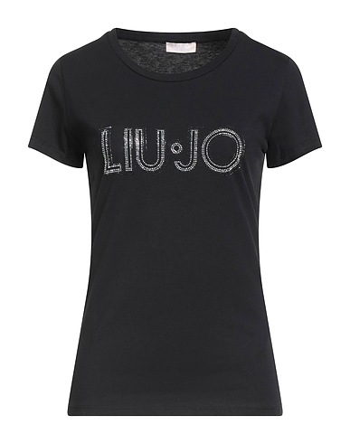 LIU •JO T-shirt Black 100% Cotton