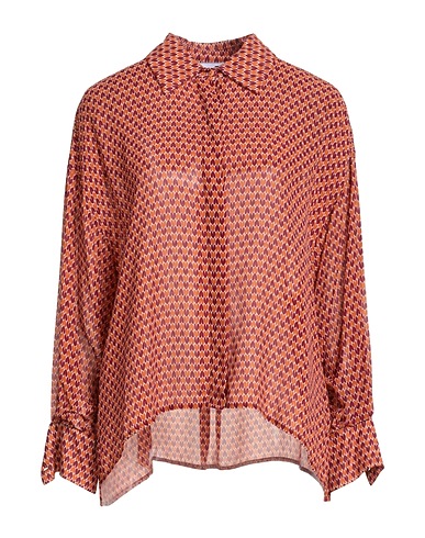 NIŪ Patterned shirts & blouses Rust 100% Viscose