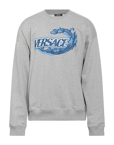 VERSACE Sweatshirt Grey 100% Cotton