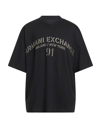 ARMANI EXCHANGE T-shirt Black 100% Cotton
