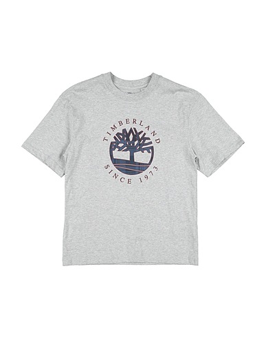 TIMBERLAND T-shirt Grigio 100% Cotone