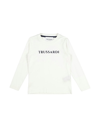 TRUSSARDI JUNIOR T-shirt Λευκό 100% Βαμβάκι