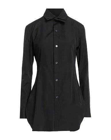 Y'S YOHJI YAMAMOTO Solid colour shirts & blouses Black 100% Cotton