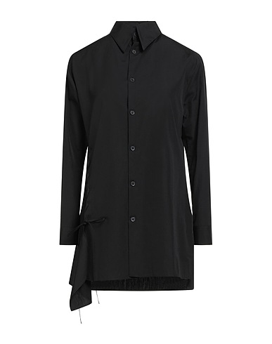 Y'S YOHJI YAMAMOTO Camicie e bluse tinta unita Nero 100% Cotone