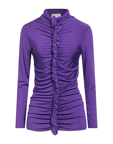 MOTEL Top Purple 95% Viscose, 5% Elastane