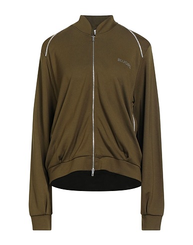 BLUGIRL Felpa Verde militare 70% Viscosa, 25% Poliammide, 5% Elastan