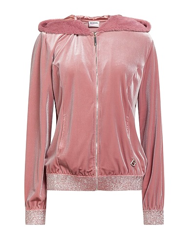 BLUGIRL Hooded track jacket  Antique rose 91% Polyester, 9% Elastane