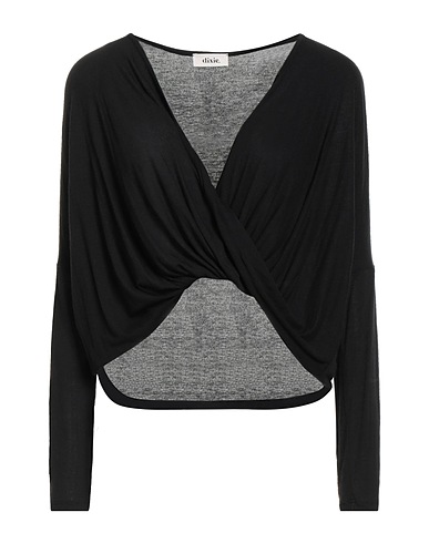 DIXIE Top Black 47% Viscose, 42% Modal, 6% Elastane, 5% Cashmere