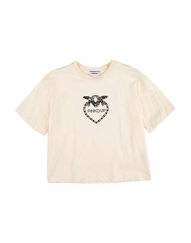 PINKO UP T-shirt Ivory 100% Cotton