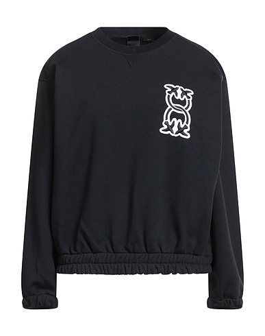PINKO Sweatshirt Black 100% Cotton, Elastane