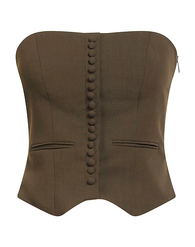 FEDERICA TOSI Top 60% Viscose, 38% Wool, 2% Elastane